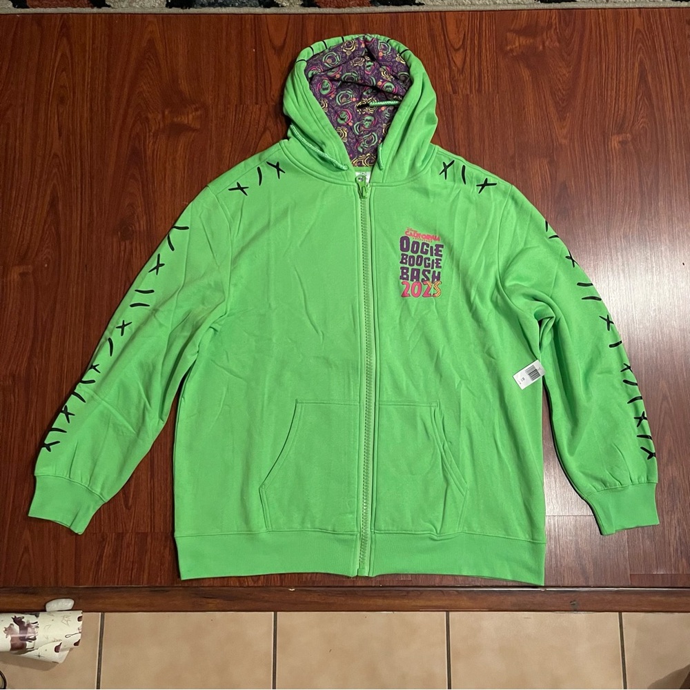 Disneyland California Adventure 2025 Oogie Boogie Bash Hoodie XXL DCA NBC